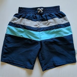 Green sprouts swim trunks 18M built in diaper